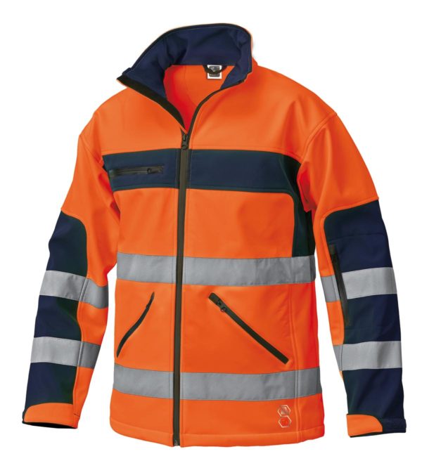 Veste SOFTSHELL HAUTE VISIBILITÉ