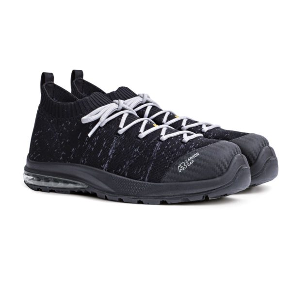 Chaussure de sécurité SATURNO BLACK LOW S3 HRO SRC ESD