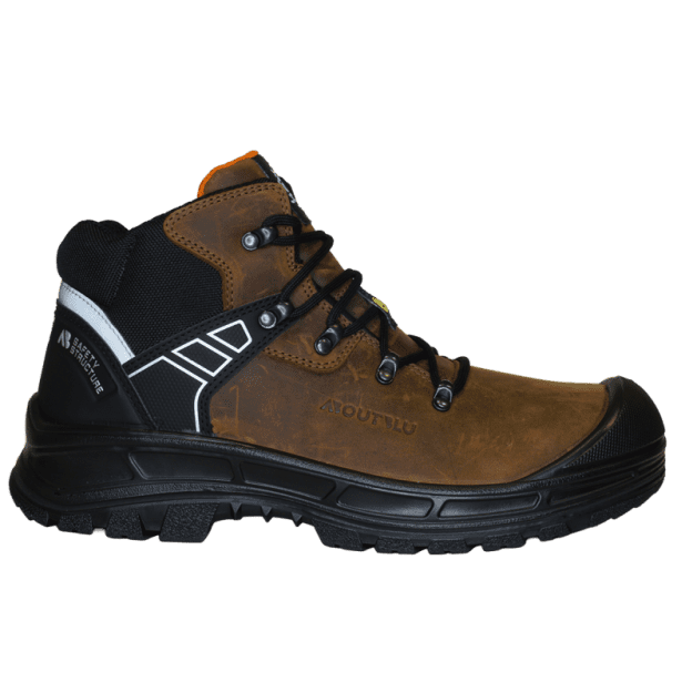 Chaussure de sécurité GIZA BROWN MID S3S SC FO CI SR ESD – Image 3