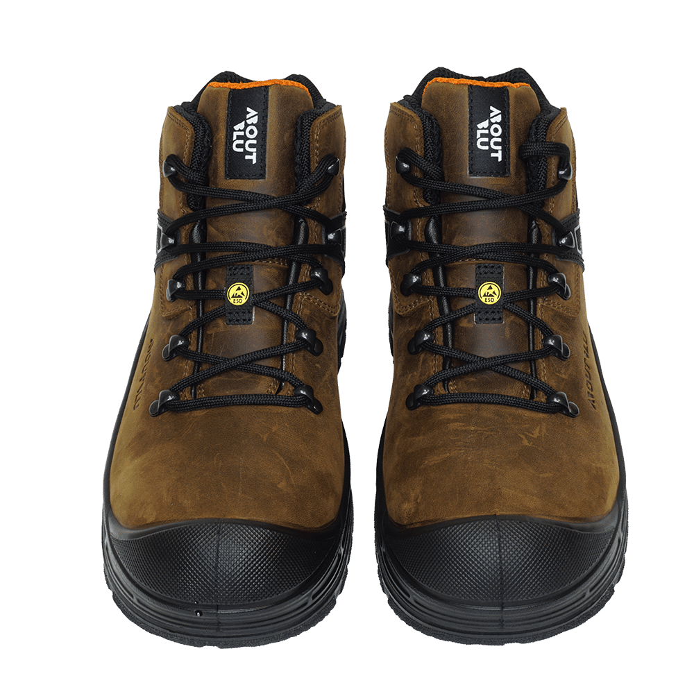 Chaussure de sécurité GIZA BROWN MID S3S SC FO CI SR ESD – Image 2